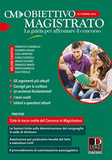 Immagine di OBIETTIVO MAGISTRATO. LA GUIDA PER AFFRONTARE IL CONCORSO (2022) VOL.9 SETTEMBRE