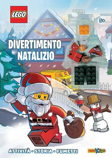 Immagine di DIVERTIMENTO NATALIZIO. LEGO. EDIZ. A COLORI. CON MINIFIGURE LEGO® DI BABBO NATALE