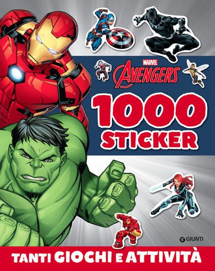 Immagine di 1000 STICKERS MARVEL. EDIZ. ILLUSTRATA