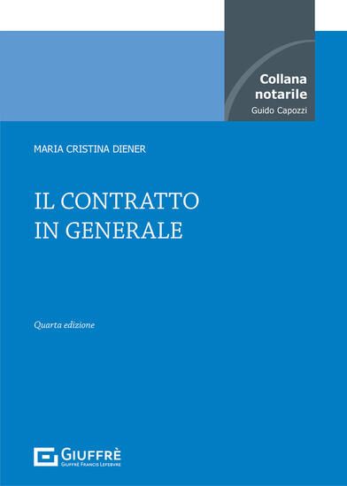 Immagine di CONTRATTO IN GENERALE (IL)