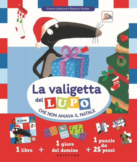 Immagine di VALIGETTA DEL LUPO CHE NON AMAVA IL NATALE. AMICO LUPO.CON PUZZLE ( LA )