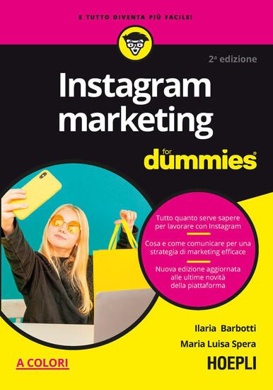 Immagine di INSTAGRAM MARKETING FOR DUMMIES