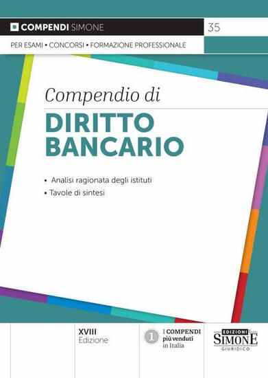 Immagine di COMPENDIO DI DIRITTO BANCARIO