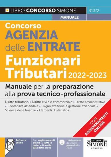 Immagine di CONCORSO AGENZIA DELLE ENTRATE. FUNZIONARI TRIBUTARI 2022-2023.