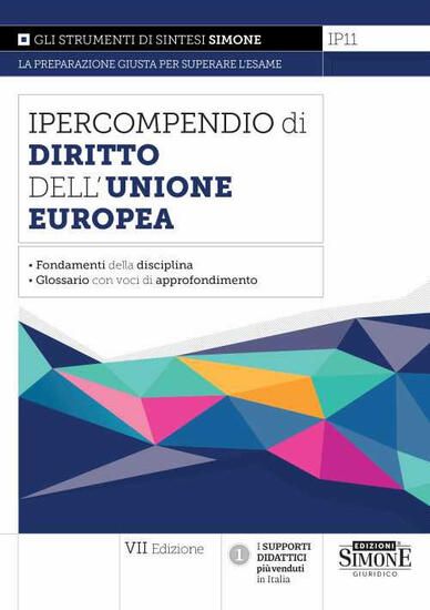 Immagine di IPERCOMPENDIO DI DIRITTO DELL`UNIONE EUROPEA