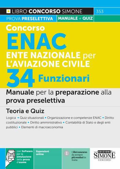 Immagine di CONCORSO ENAC ENTE NAZIONALE PER L`AVIAZIONE CIVILE. 34 FUNZIONARI.