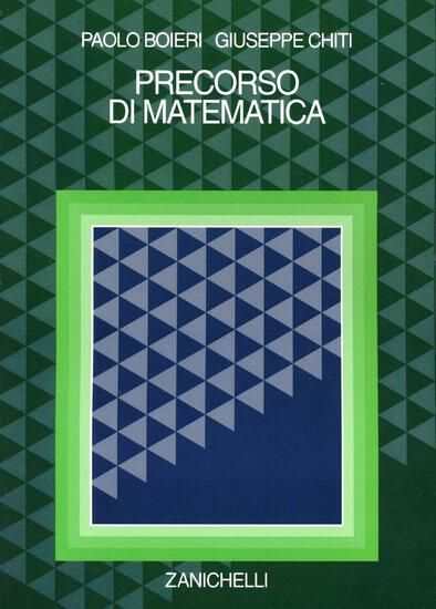 Immagine di PRECORSO DI MATEMATICA - VOLUME UNI