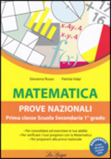 Immagine di MATEMATICA-PROVE NAZIONALI X 1 CLASSE - VOLUME 1