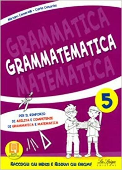 Immagine di GRAMMATEMATICA. - VOLUME 5