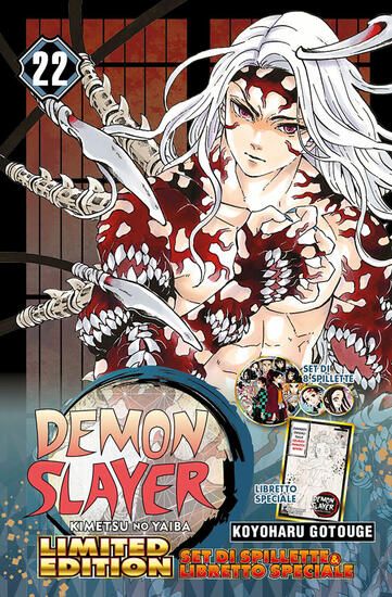 Immagine di DEMON SLAYER. KIMETSU NO YAIBA. LIMITED EDITION. CON LIBRETTO. CON 8 SPILLETTE - VOLUME 22