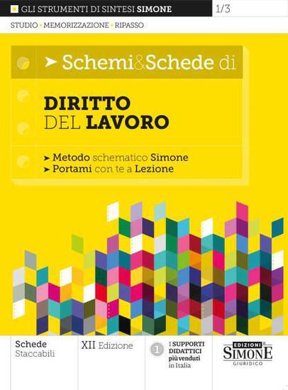 Immagine di SCHEMI & SCHEDE DI DIRITTO DEL LAVORO