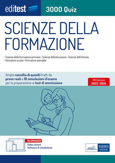 Immagine di EDITEST. SCIENZE DELLA FORMAZIONE. 3000 QUIZ. AMPIA RACCOLTA DI QUESITI TRATTI DA PROVE REALI E ...