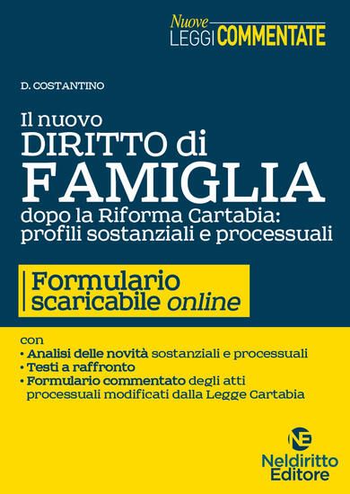 Immagine di NUOVO DIRITTO DI FAMIGLIA DOPO LA RIFORMA CARTABIA ( IL )