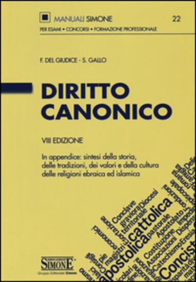 Immagine di DIRITTO CANONICO 2014