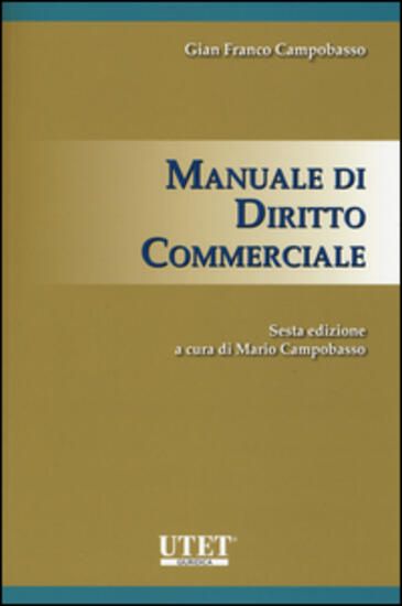 Immagine di MANUALE DI DIRITTO COMMERCIALE 2015