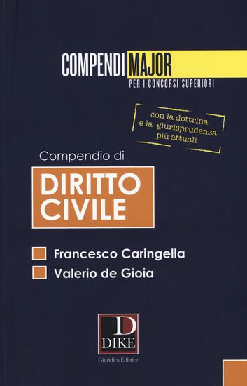 Immagine di COMPENDIO DI DIRITTO CIVILE 2015