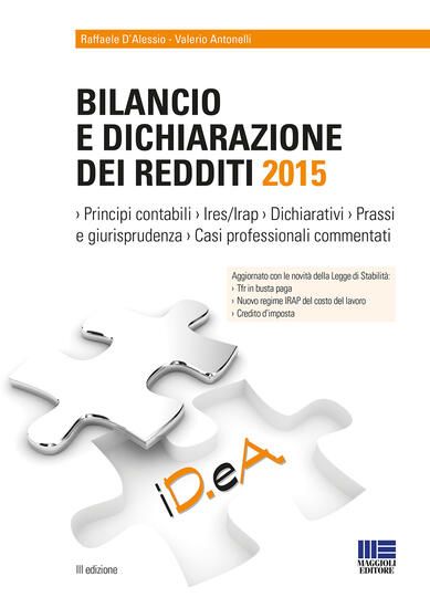 Immagine di BILANCIO E DICHIARAZIONE DEI REDDITI 2015