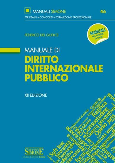 Immagine di MANUALE DI DIRITTO INTERNAZIONALE PUBBLICO 2015