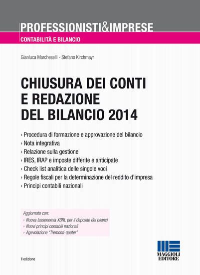 Immagine di CHIUSURA DEI CONTI E REDAZIONE DEL BILANCIO 2014