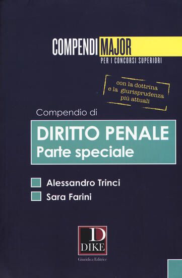 Immagine di COMPENDIO DI DIRITTO PENALE 2015 PARTE SPECIALE