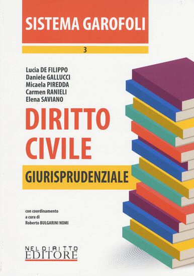 Immagine di DIRITTO CIVILE 2015 GIURISPRUDENZIALE