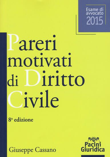 Immagine di PARERI MOTIVATI DI DIRITTO CIVILE