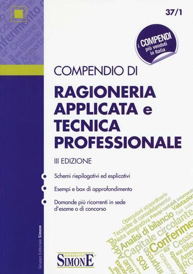 Immagine di COMPENDIO DI RAGIONERIA APPLICATA E TECNICA PROFESSIONALE 2016