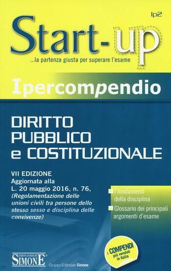 Immagine di IPERCOMPENDIO DIRITTO PUBBLICO E COSTITUZIONALE 2016