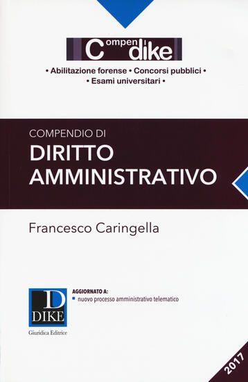 Immagine di COMPENDIO DI DIRITTO AMMINISTRATIVO 2017