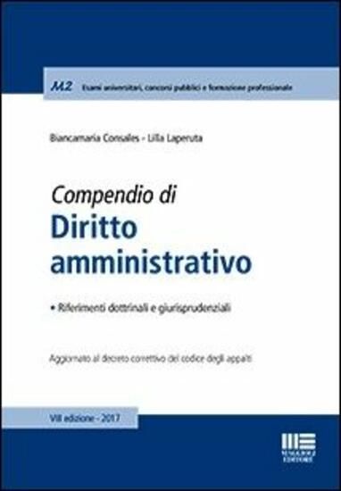 Immagine di COMPENDIO DI DIRITTO AMMINISTRATIVO 2017