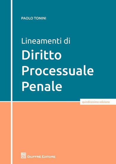 Immagine di LINEAMENTI DI DIRITTO PROCESSUALE PENALE 2017