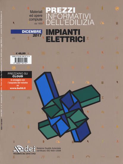 Immagine di PREZZI INFORMATIVI DELL`EDILIZIA. IMPIANTI ELETTRICI. DICEMBRE 2017