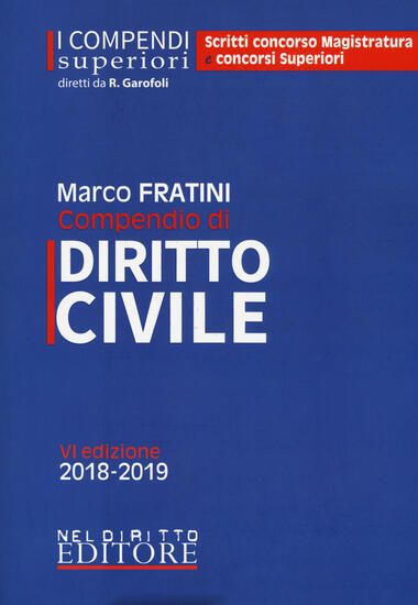 Immagine di COMPENDIO DI DIRITTO CIVILE 2018-2019. COMPENDI SUPERIORI