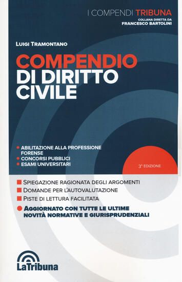 Immagine di COMPENDIO DI DIRITTO CIVILE 2019