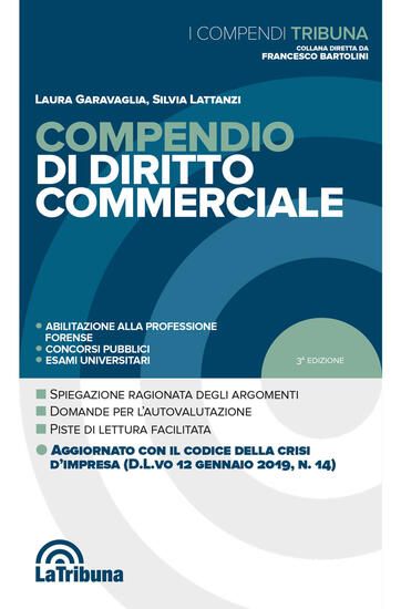 Immagine di COMPENDIO DI DIRITTO COMMERCIALE 2019