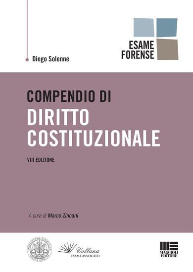 Immagine di COMPENDIO DI DIRITTO COSTITUZIONALE 2019