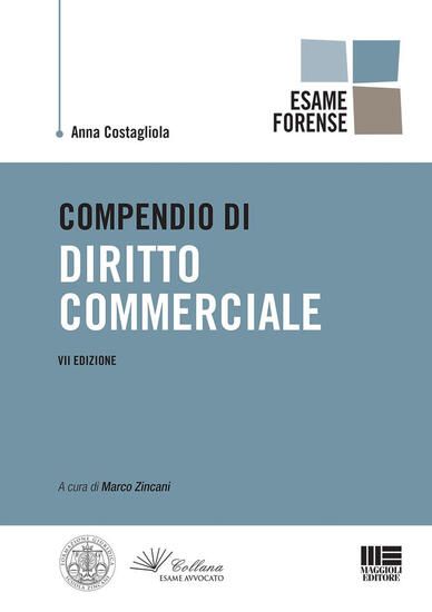 Immagine di COMPENDIO DI DIRITTO COMMERCIALE 2019