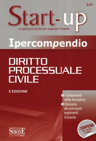 Immagine di IPERCOMPENDIO DI DIRITTO PROCESSUALE CIVILE 2019