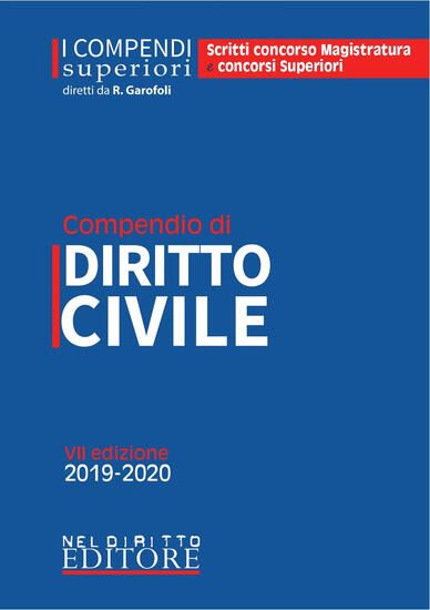 Immagine di COMPENDIO DI DIRITTO CIVILE EDIZIONE 2019/2020