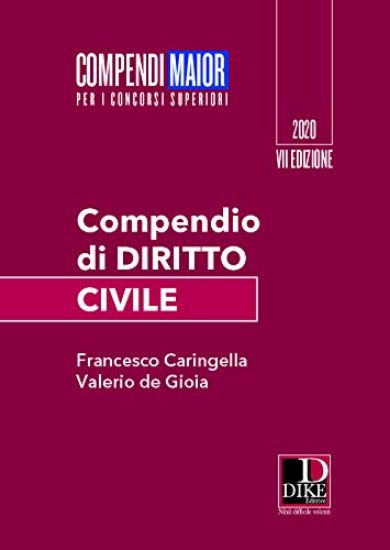 Immagine di COMPENDIO DI DIRITTO CIVILE MAIOR 2020