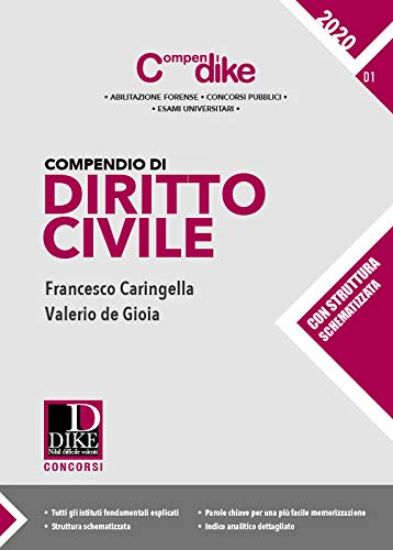 Immagine di COMPENDIO DI DIRITTO CIVILE 2020