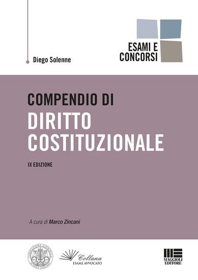 Immagine di COMPENDIO DI DIRITTO COSTITUZIONALE 2020