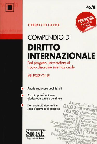 Immagine di COMPENDIO DI DIRITTO INTERNAZIONALE 2020