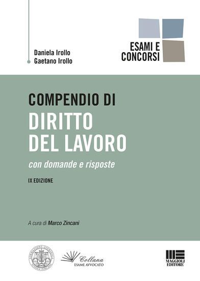 Immagine di COMPENDIO DI DIRITTO DEL LAVORO 2020