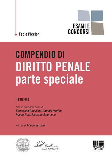 Immagine di COMPENDIO DI DIRITTO PENALE 2020 PARTE SPECIALE