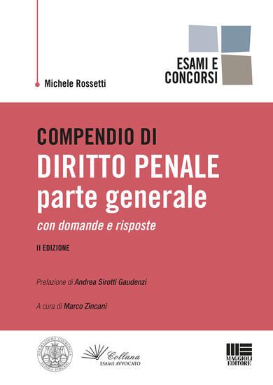 Immagine di COMPENDIO DI DIRITTO PENALE 2020 PARTE GENERALE