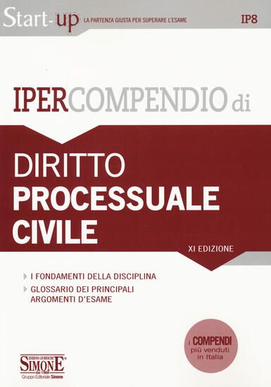 Immagine di IPERCOMPENDIO DIRITTO PROCESSUALE CIVILE 2020