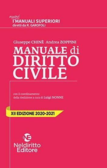 Immagine di MANUALE DI DIRITTO CIVILE 2020/2021