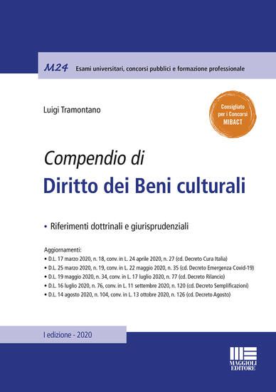 Immagine di COMPENDIO DI DIRITTO DEI BENI CULTURALI 2020