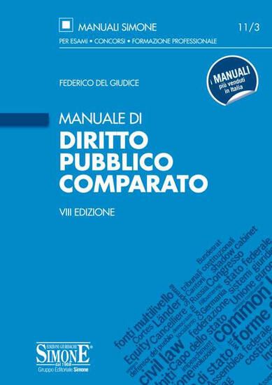 Immagine di MANUALE DI DIRITTO PUBBLICO COMPARATO 2020